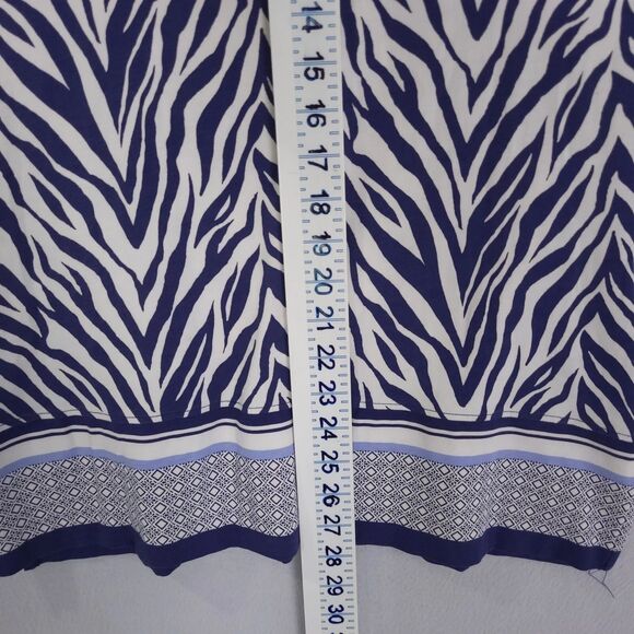 Coolibar Top Womens X-Small St Lucia UPF 50+ Tunic Blue White 3/4 Sleeve XS - Picture 8 of 10